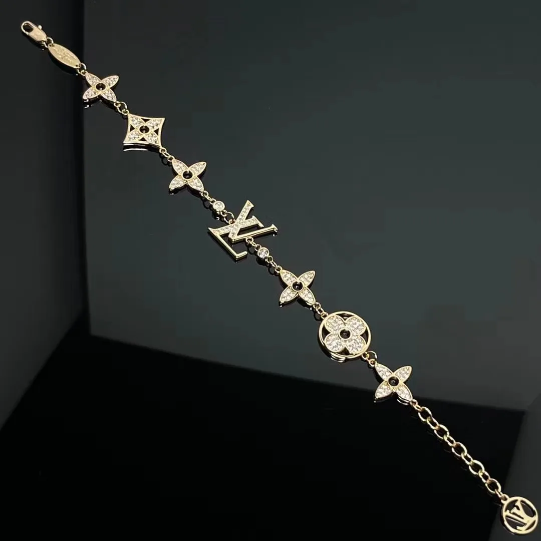 Diamond Blossom bracelet, diamonds