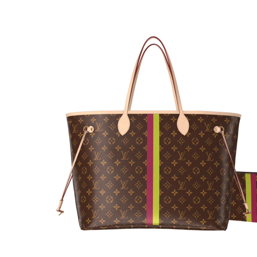 Neverfull GM Mon Monogram Personalisable P01923