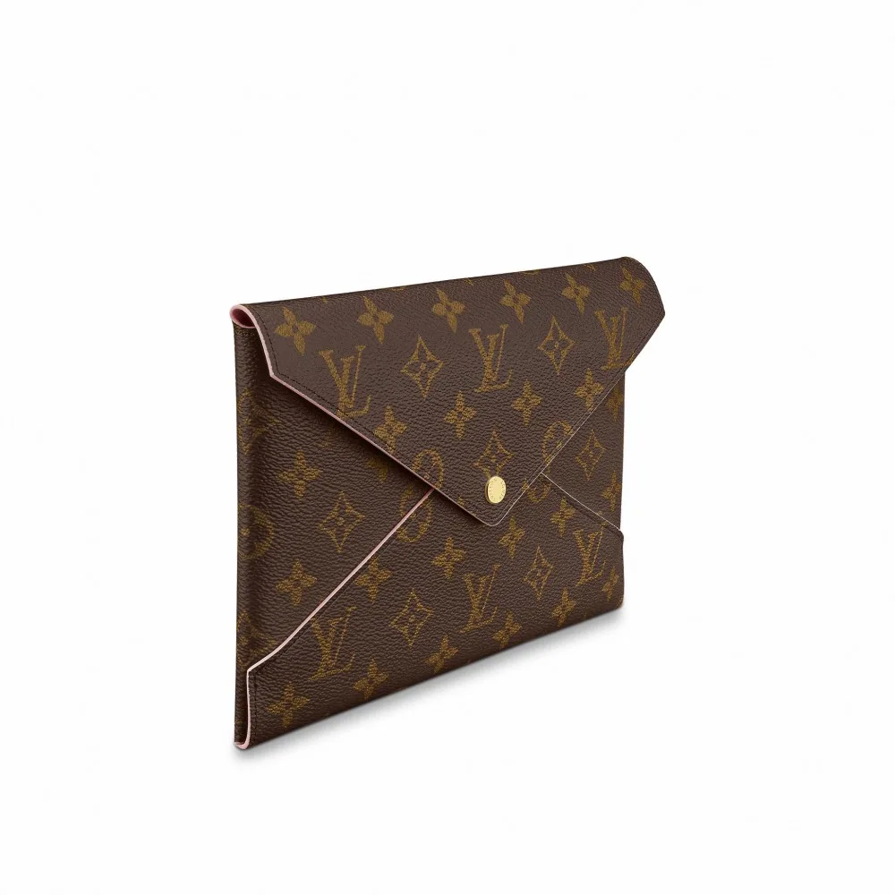 M62034 Pochette Kirigami Monogram Brown