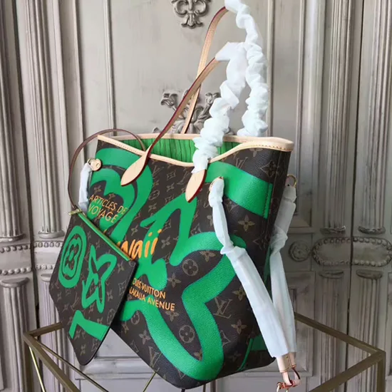 Neverfull MM M44198 Monogram Canvas