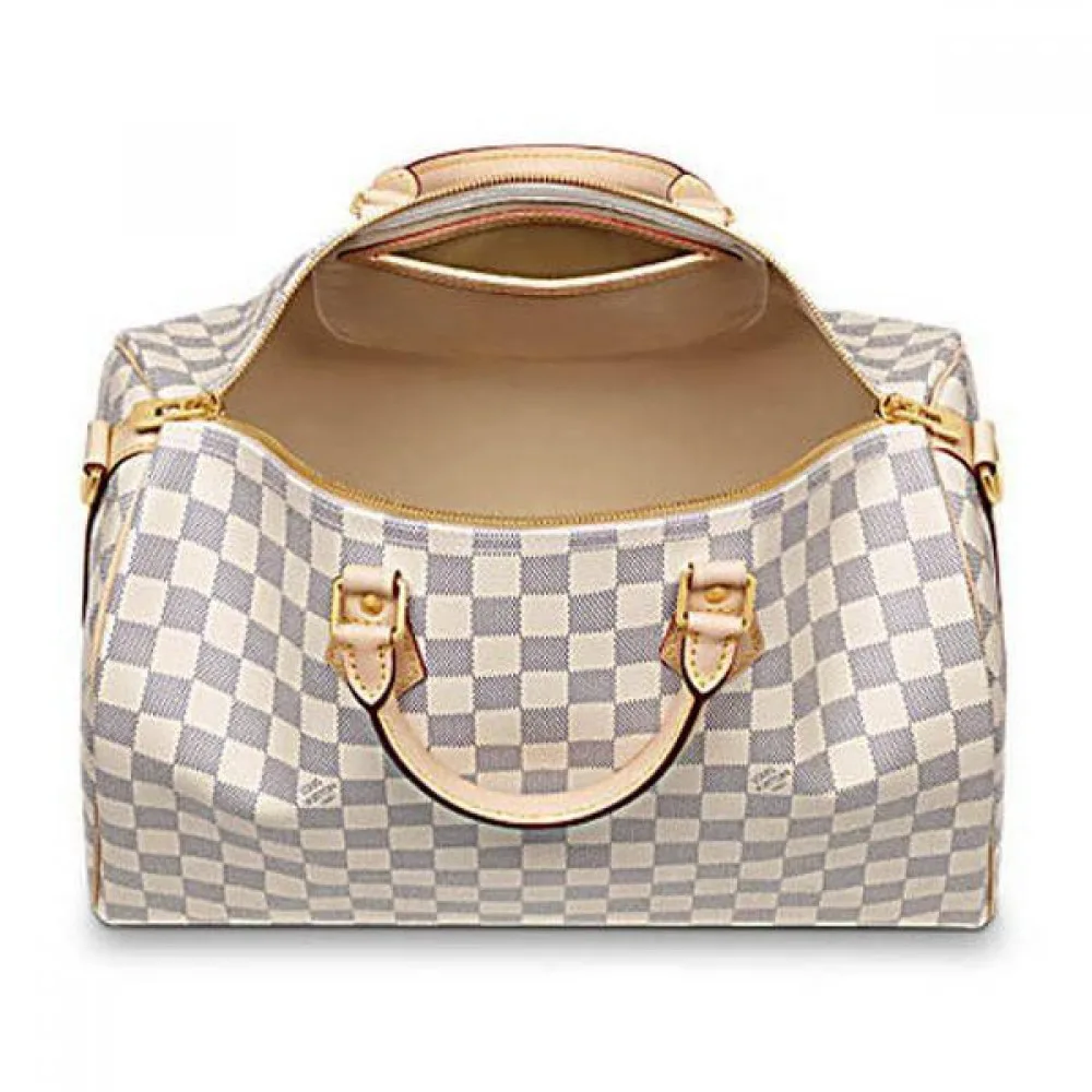 Damier Azur Canvas Speedy Bandouliere 35 N41372