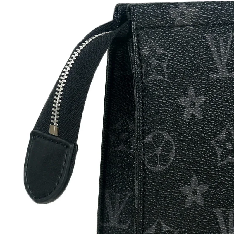 Monogram Clutches Black