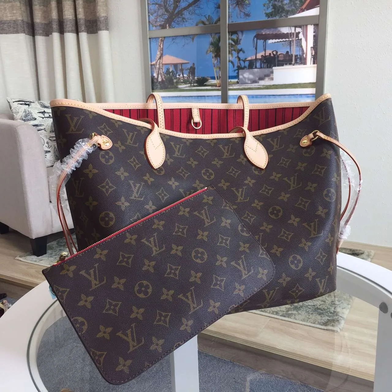 Neverfull MM Bag Monogram Canvas M40996