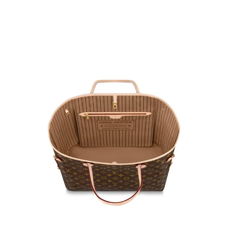 Monogram Canvas Neverfull GM M40990 Beige