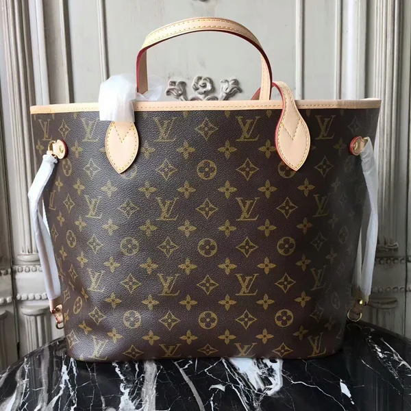 M41178 Neverfull MM Shoulder Bag Monogram Canvas