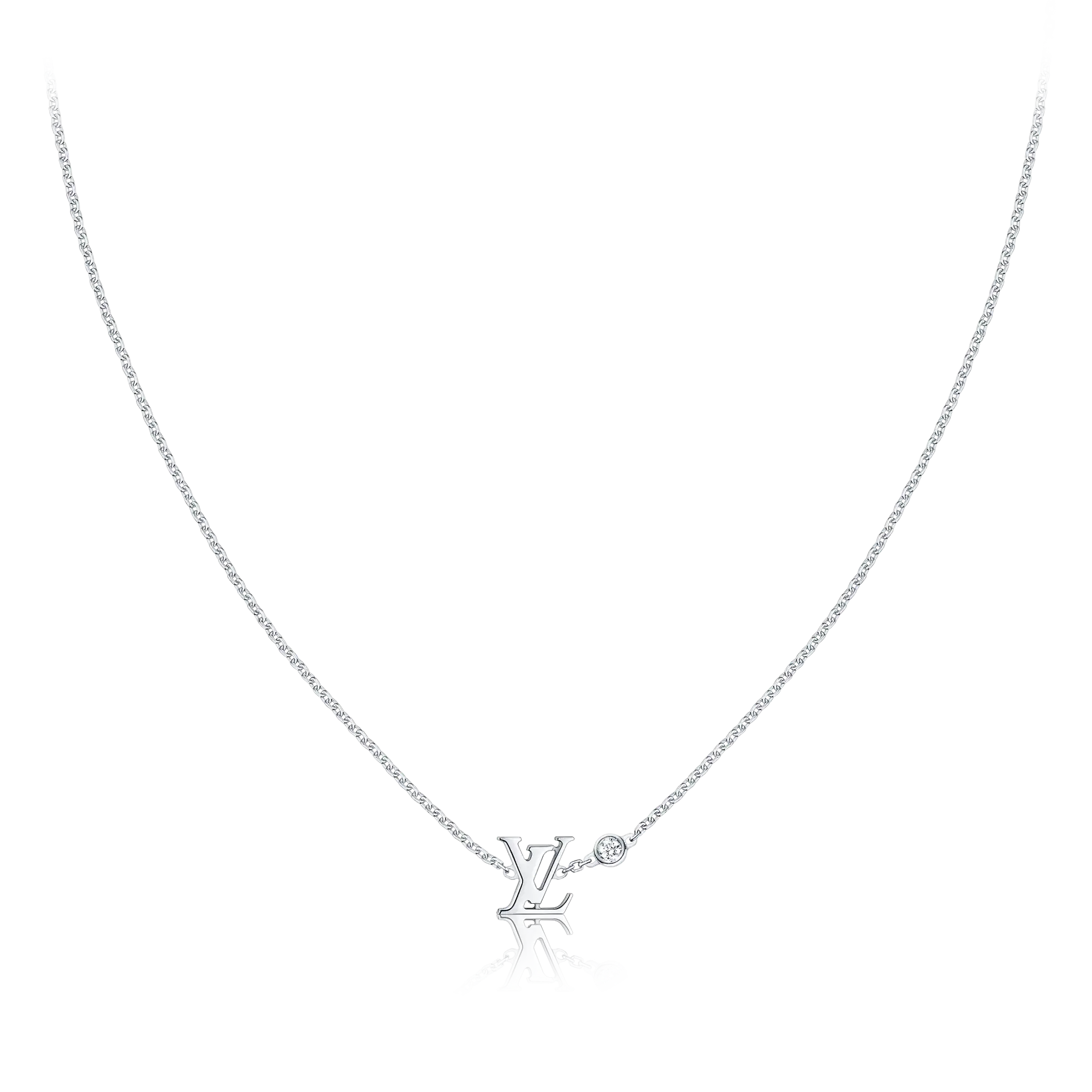 IDYLLE BLOSSOM PENDANT, WHITE GOLD AND DIAMOND