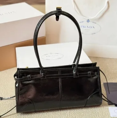 Prada Bonnie medium leather handbag
