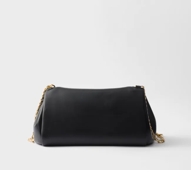 Prada Tumulte small nappa leather bag-Black