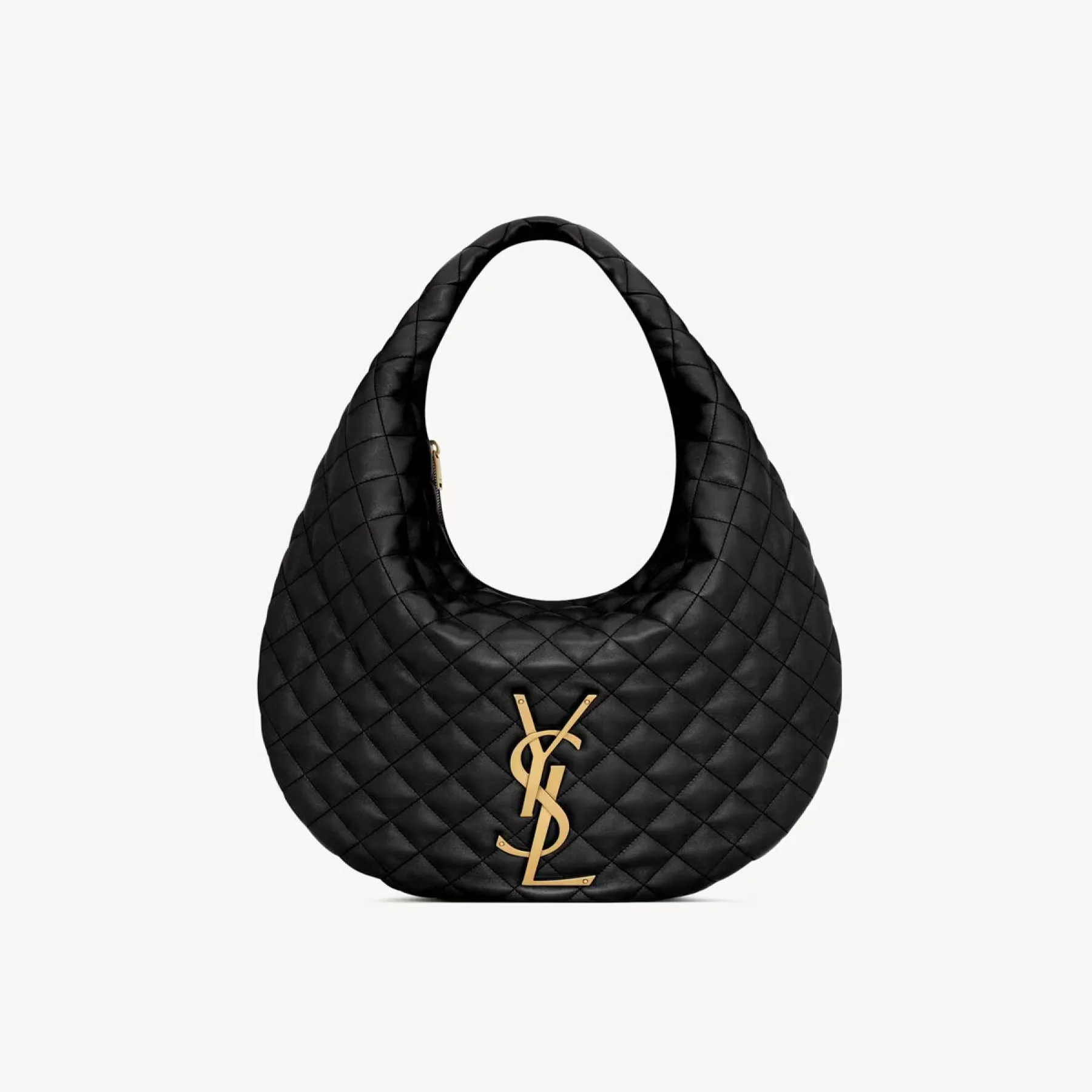 Saint Laurent YSL ICARE hobo in quilted nappa Bag - Black