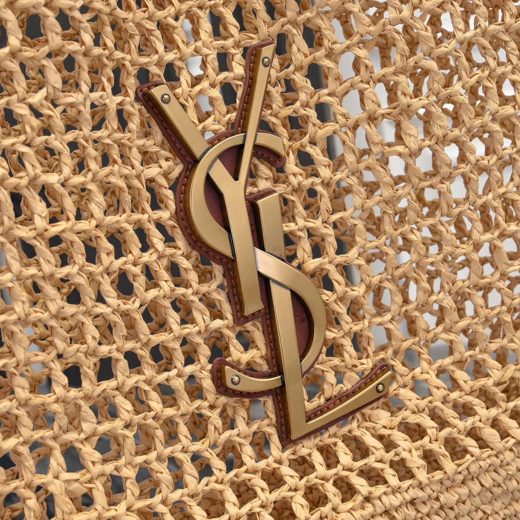 Saint Laurent Icare In Raffia - Bag