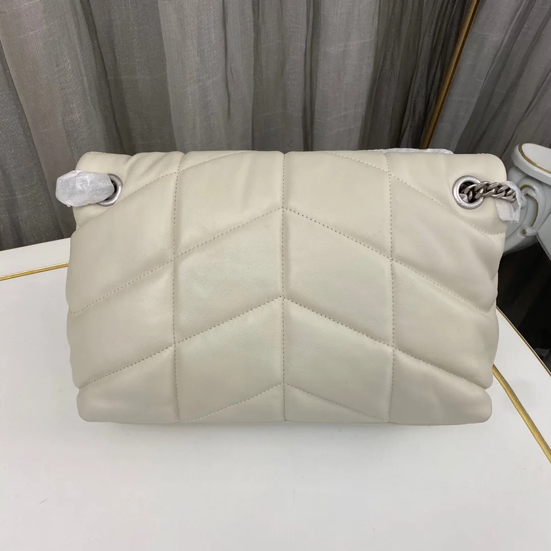 SAINT LAURENT Loulou Puffer Small Quilted Leather Shoulder Bag
