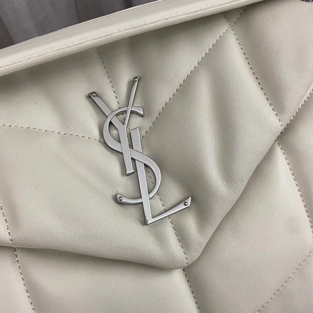 SAINT LAURENT Loulou Puffer Small Quilted Leather Shoulder Bag