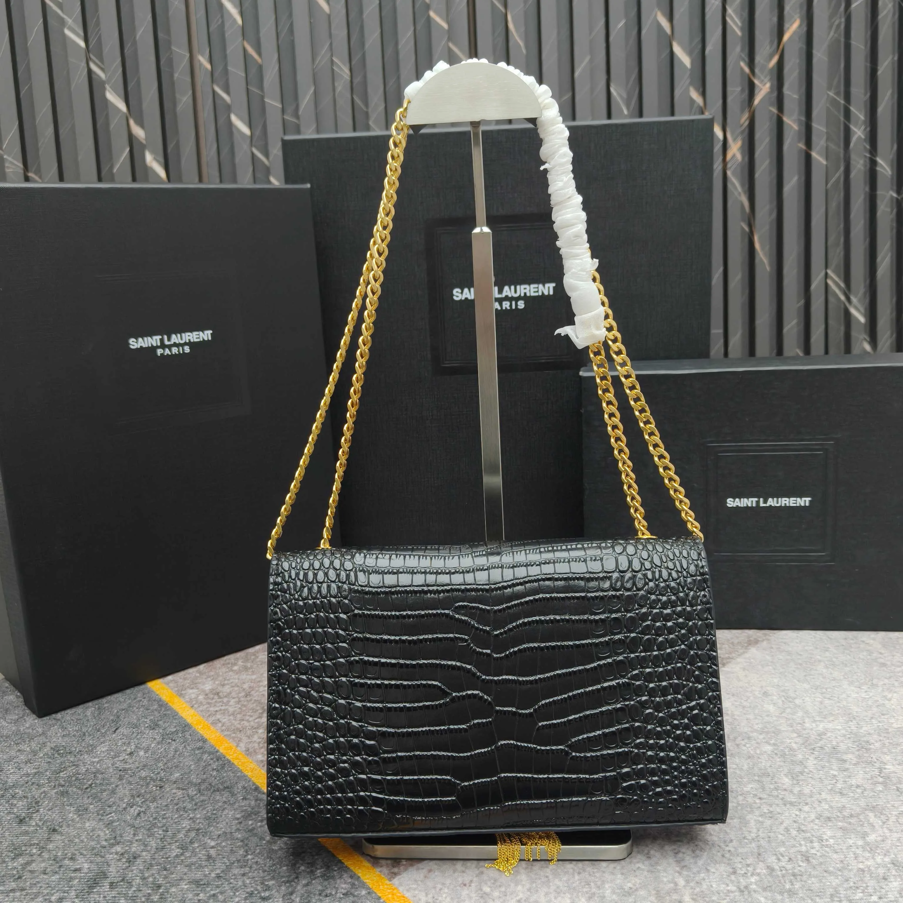 SAINT LAURENT YSL Kate Tassel Chain Wallet - Bag