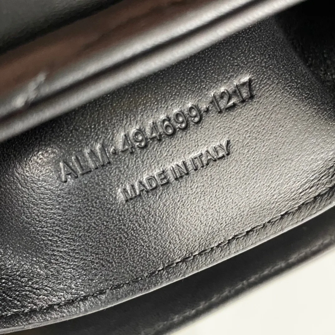 SAINT LAURENT Loulou Small Quilted Leather Shoulder Bag Black - Bag