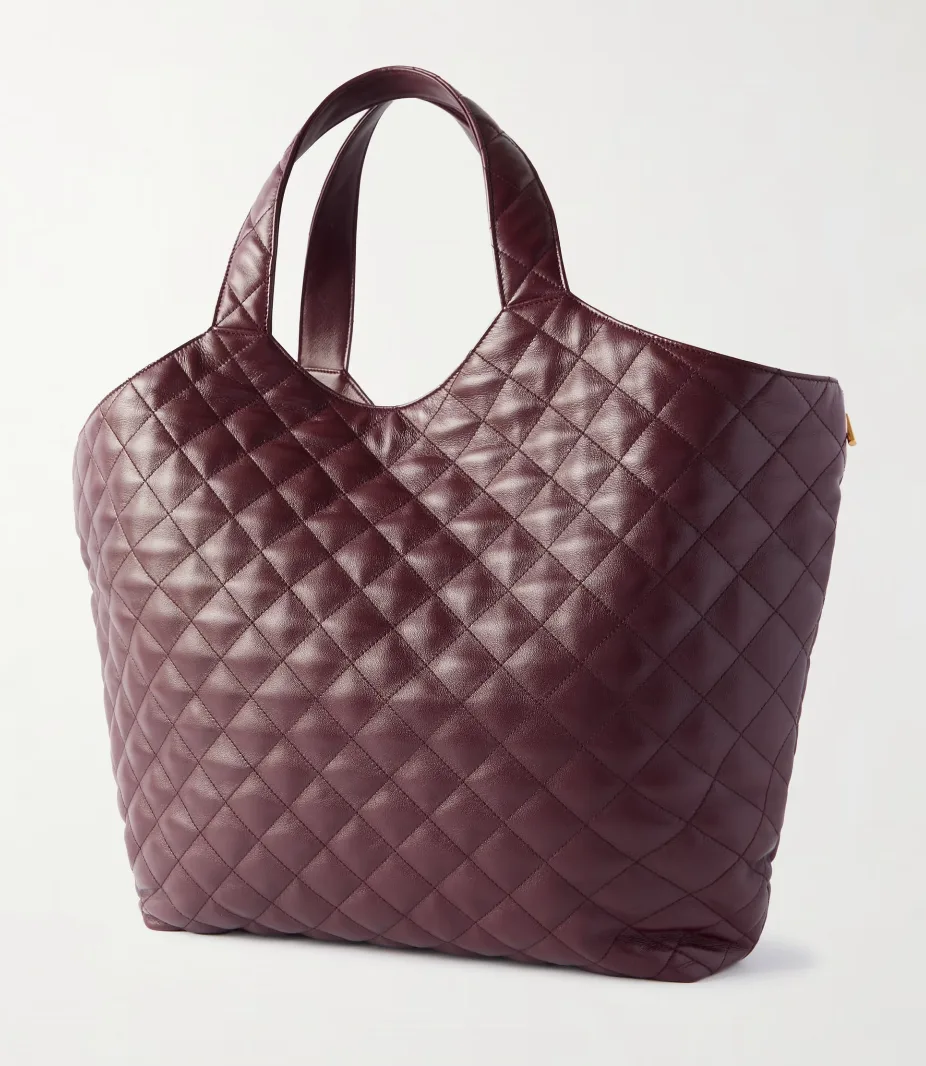 SAINT LAURENT ICARE MAXI SHOPPING BAG IN QUILTED Calfskin - Bag