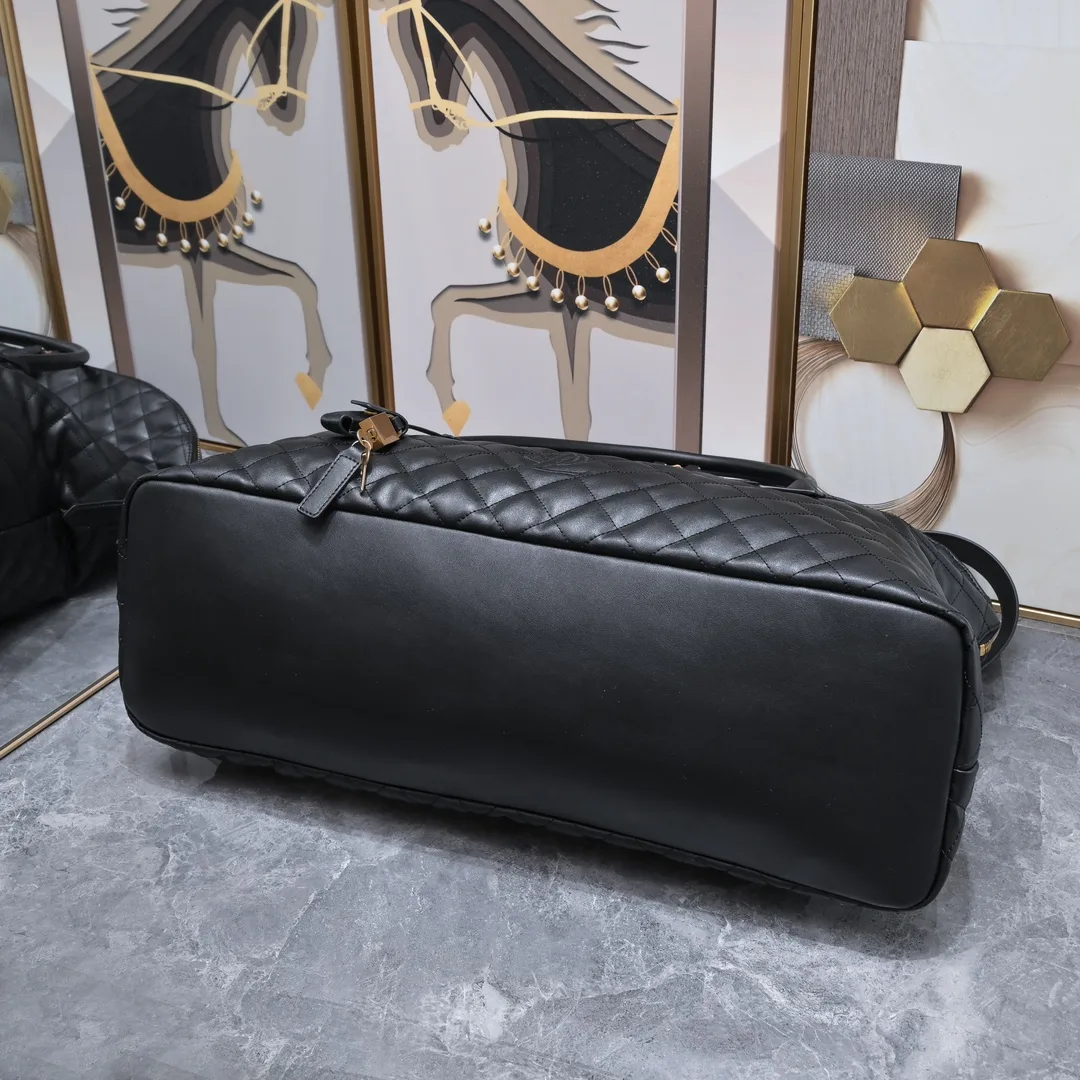 SAINT LAURENT YSL Es Giant Leather Travel Bag