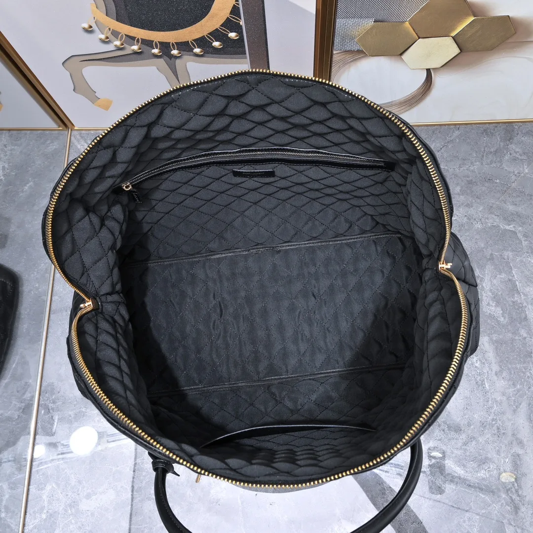 SAINT LAURENT YSL Es Giant Leather Travel Bag