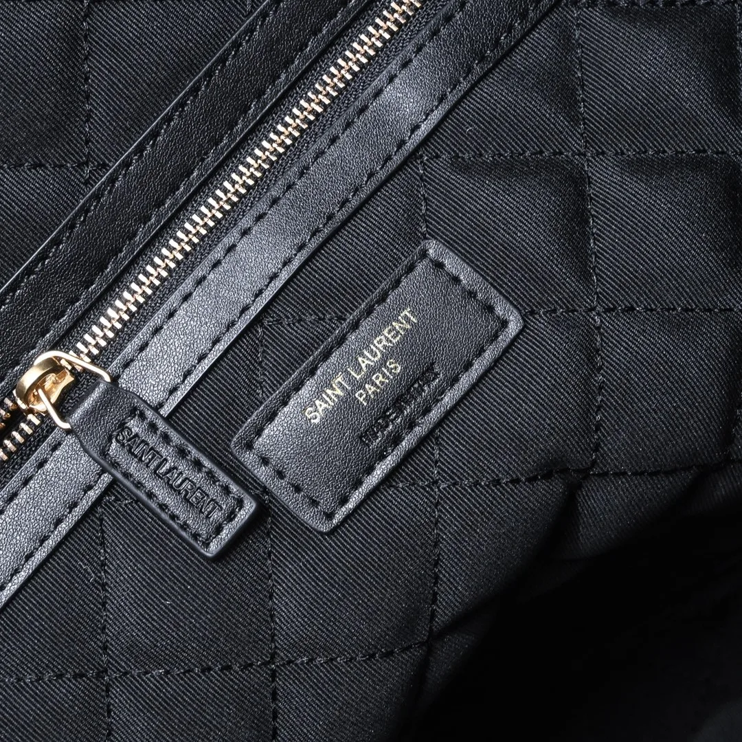 SAINT LAURENT YSL Es Giant Leather Travel Bag