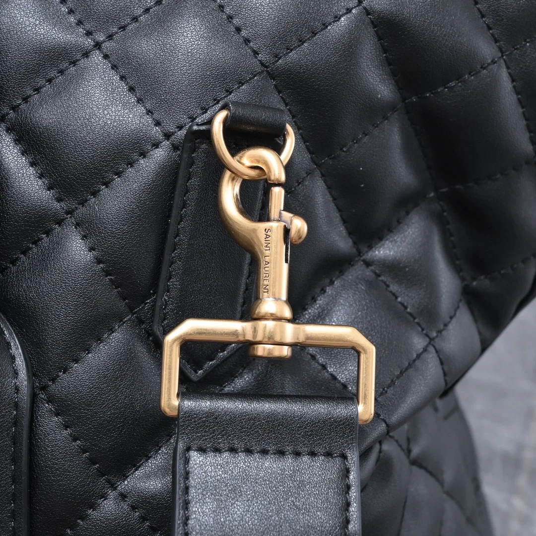 SAINT LAURENT YSL Es Giant Leather Travel Bag