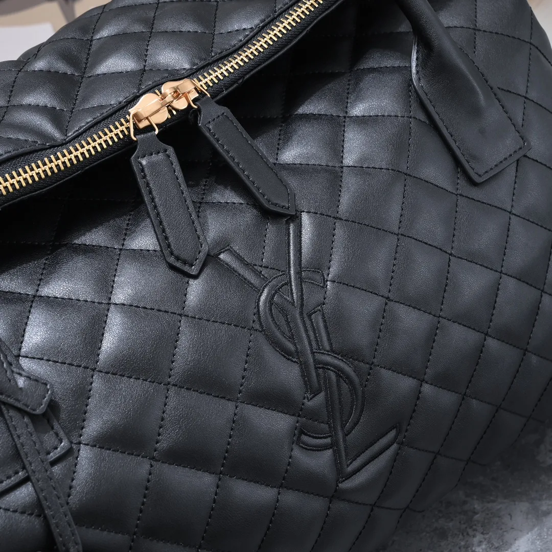 SAINT LAURENT YSL Es Giant Leather Travel Bag