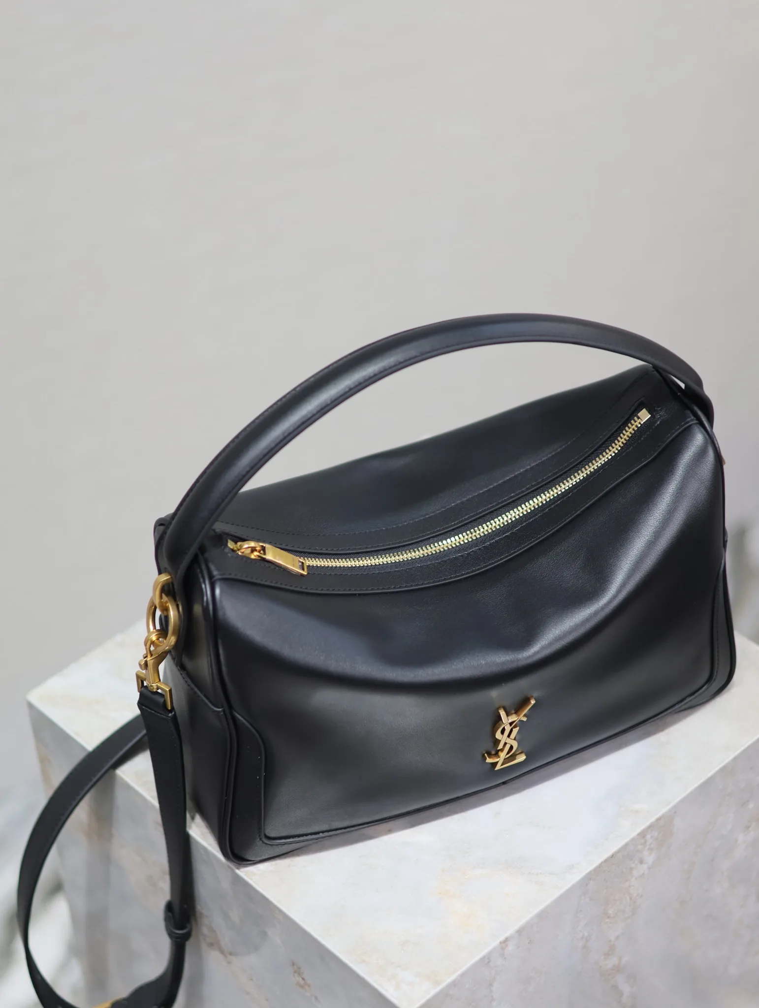 Saint Laurent Camera Supple Bag-Black Bag
