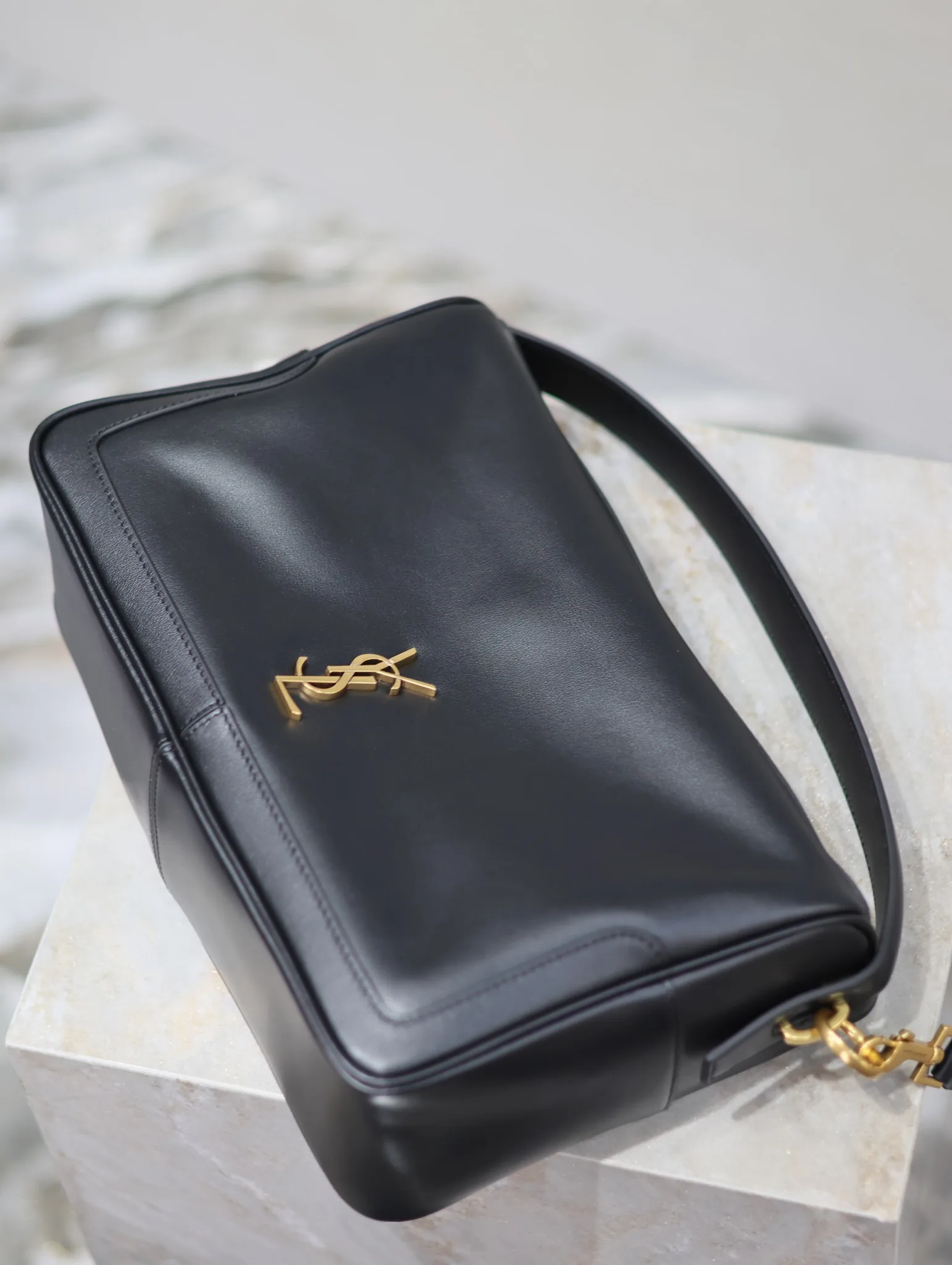 Saint Laurent Camera Supple Bag-Black Bag