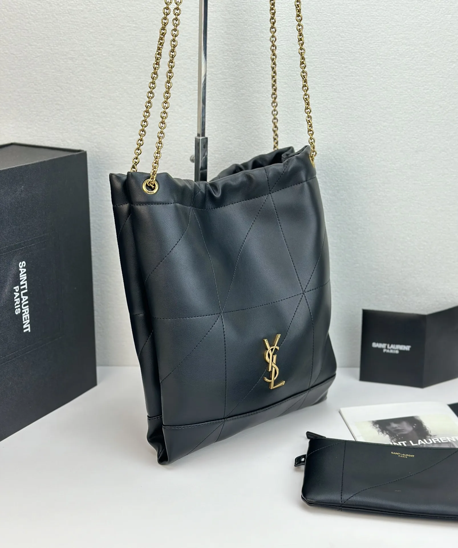 Saint Laurent JAMIE 4.3 POCHON in Calfskin - Bag