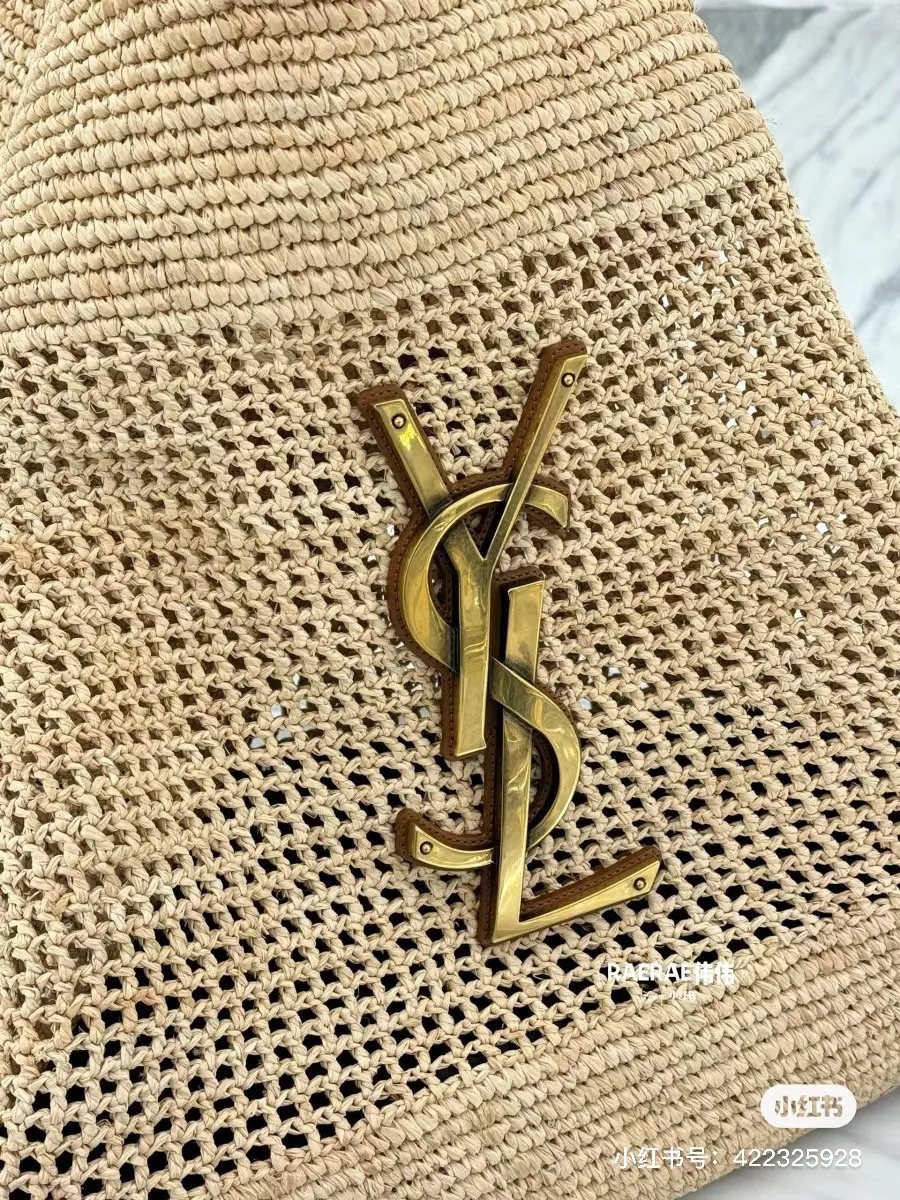 [TOP] Saint Laurent Icare In Raffia - Bag