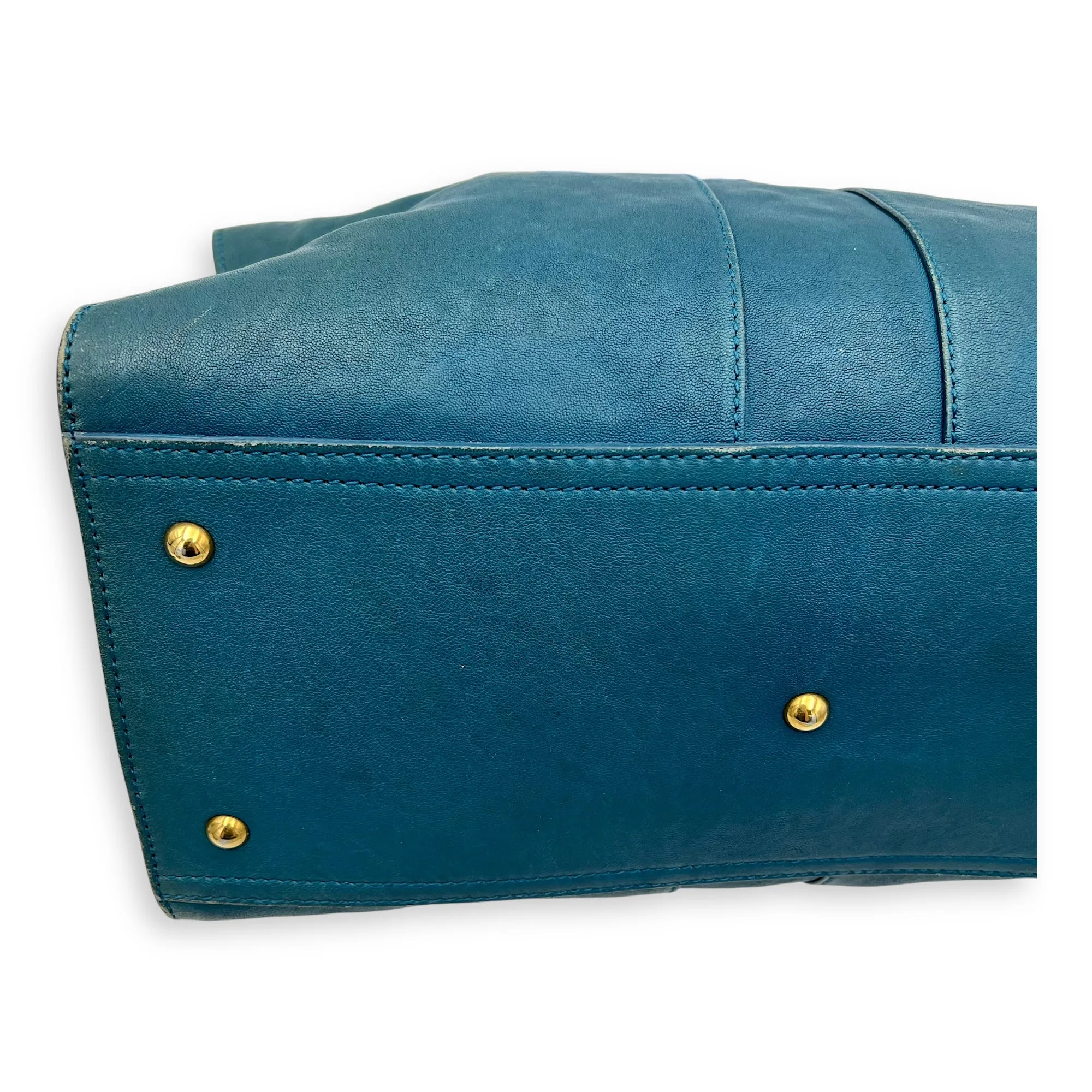 Cabas Chyc Sac Ligne Y Top handle bag in Calfskin, Gold Hardware