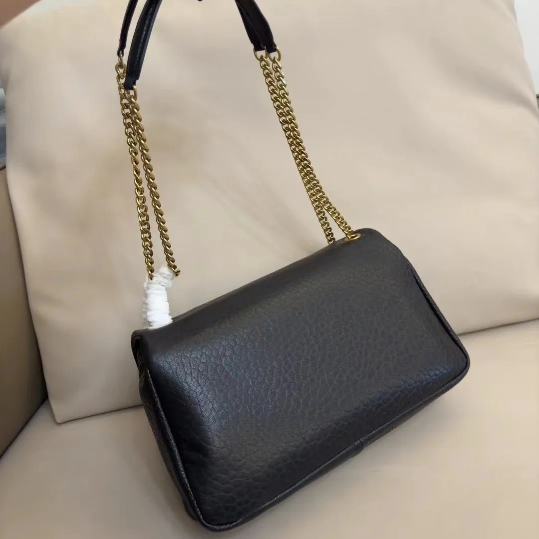 Saint Laurent Small Calfskin Calypso Shoulder Bag
