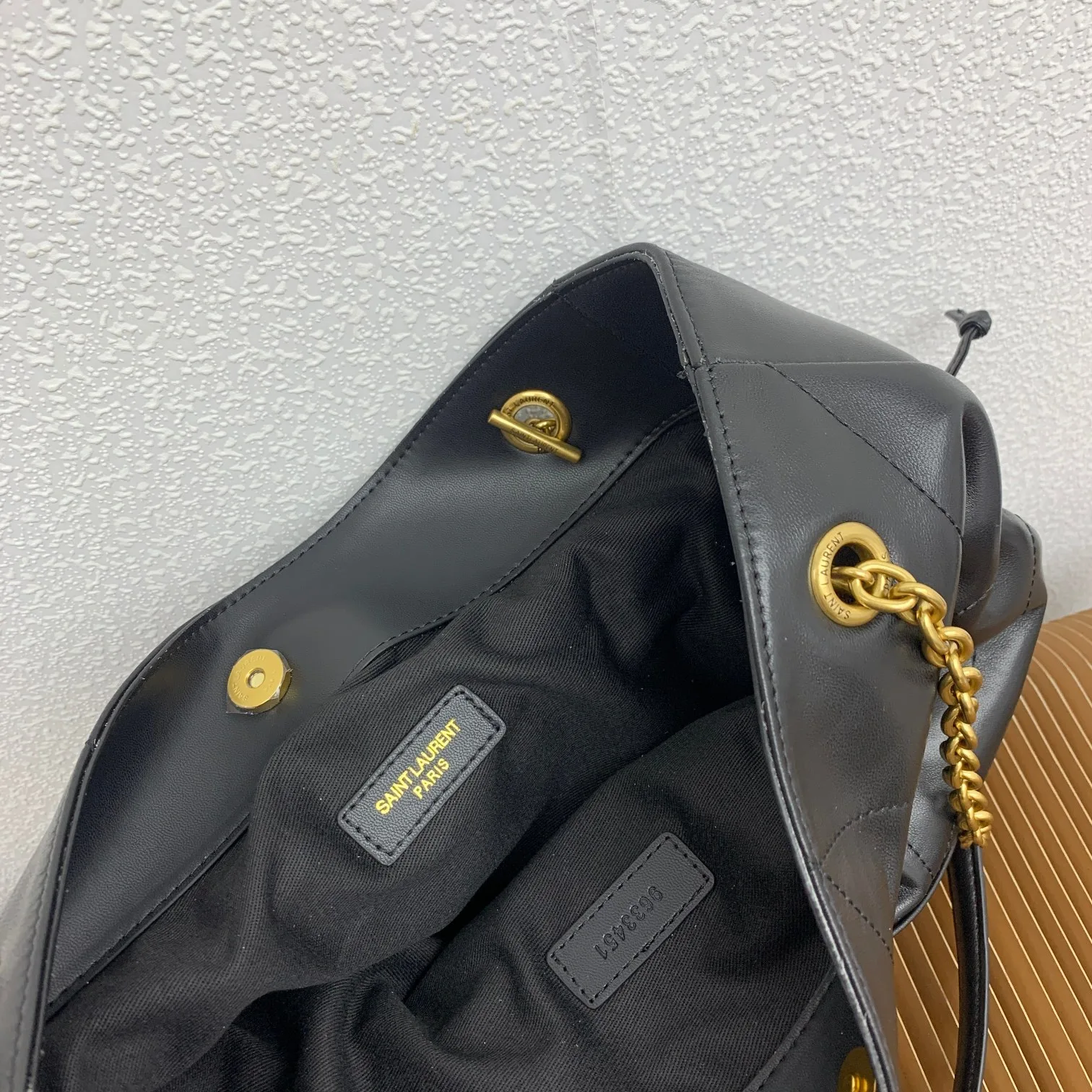 Saint Laurent JAMIE 4.3 Medium Pochon Calfskin chain bag