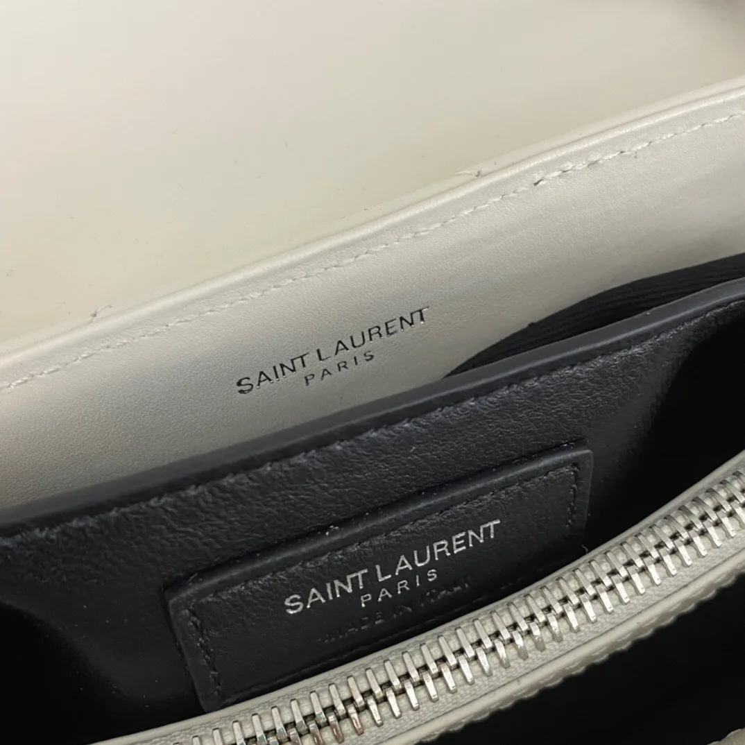 SAINT LAURENT Loulou Small Quilted Leather Shoulder Bag
