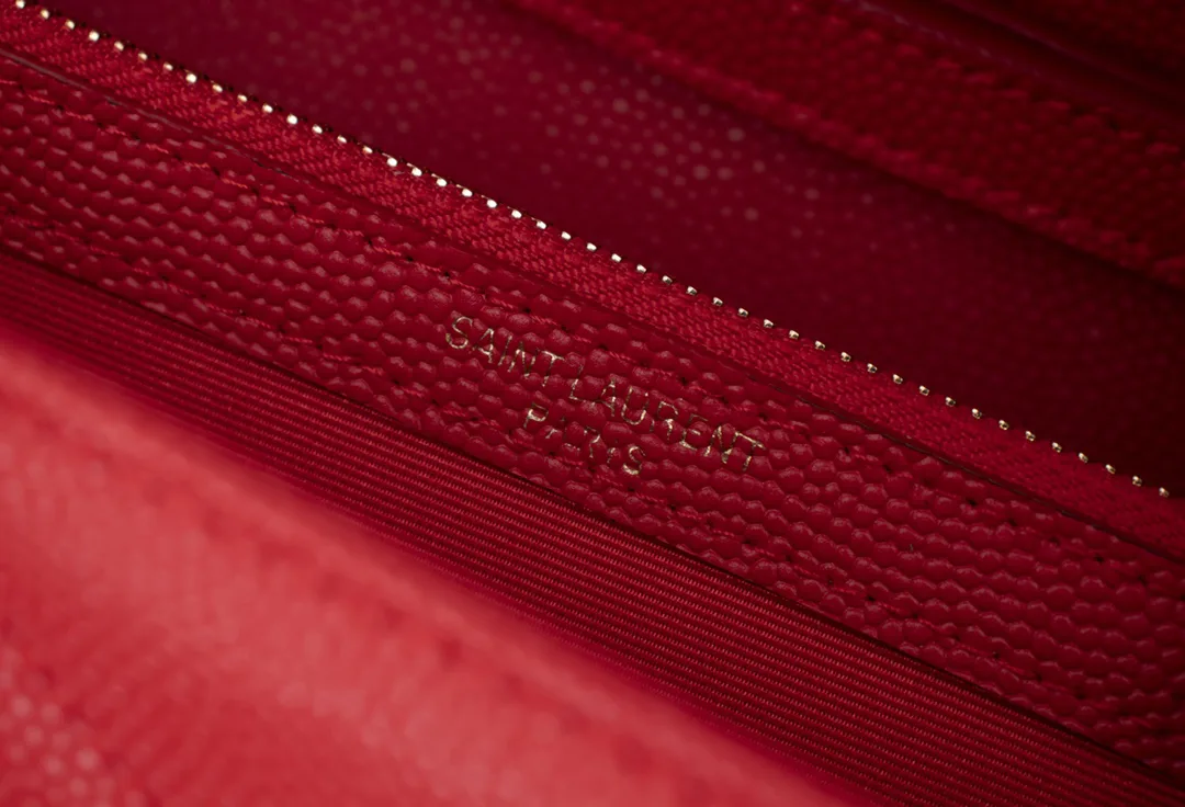 Saint Laurent YSL Cassandre Envelope - Red