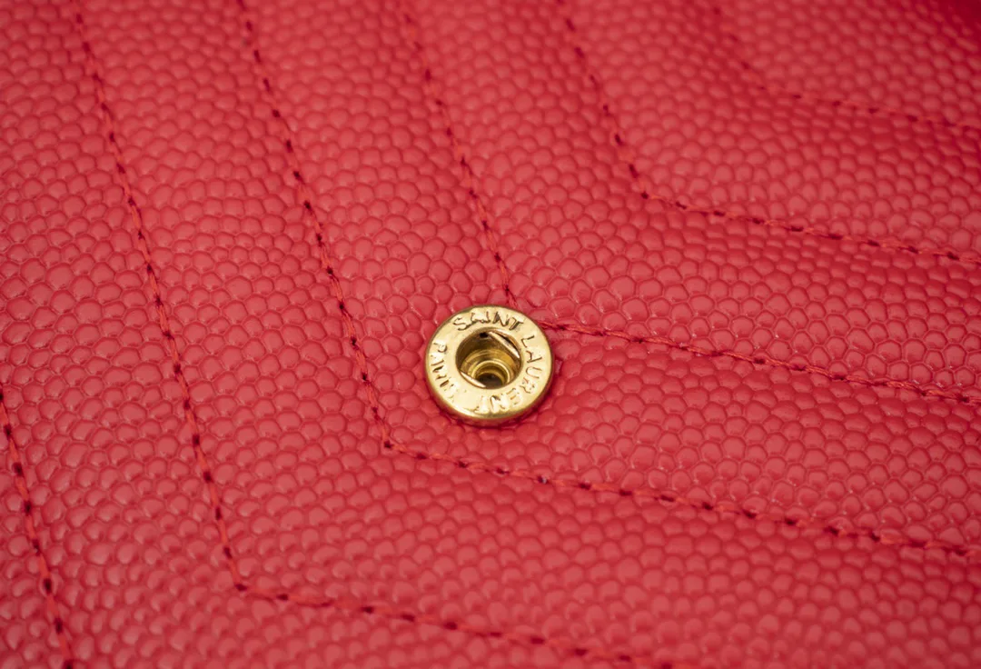 Saint Laurent YSL Cassandre Envelope - Red